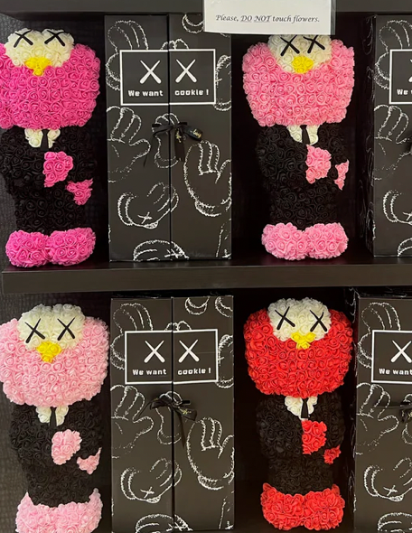 KAWS, BFF Plush (Pink) (2019)