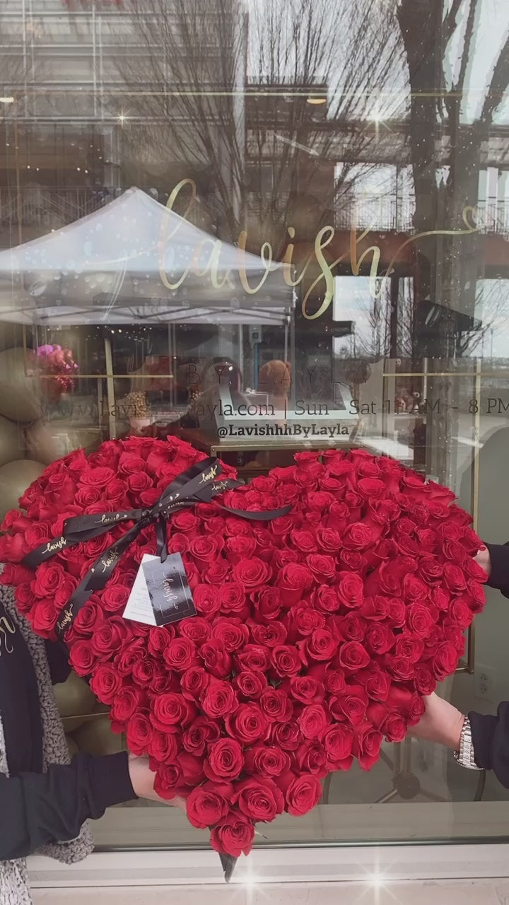 200 Rose Heart