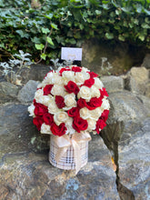 Load image into Gallery viewer, Burberry Inspired Flower Box
