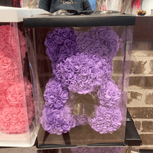 Load image into Gallery viewer, Medium Rose Bear
