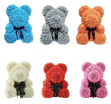 Load image into Gallery viewer, Medium sized rose Bear
